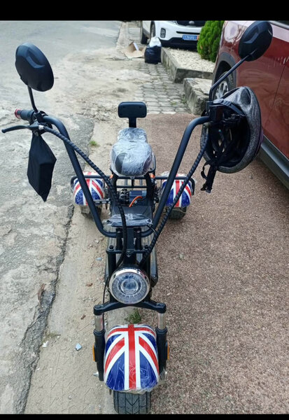 Moto électrique pliable Union Jack