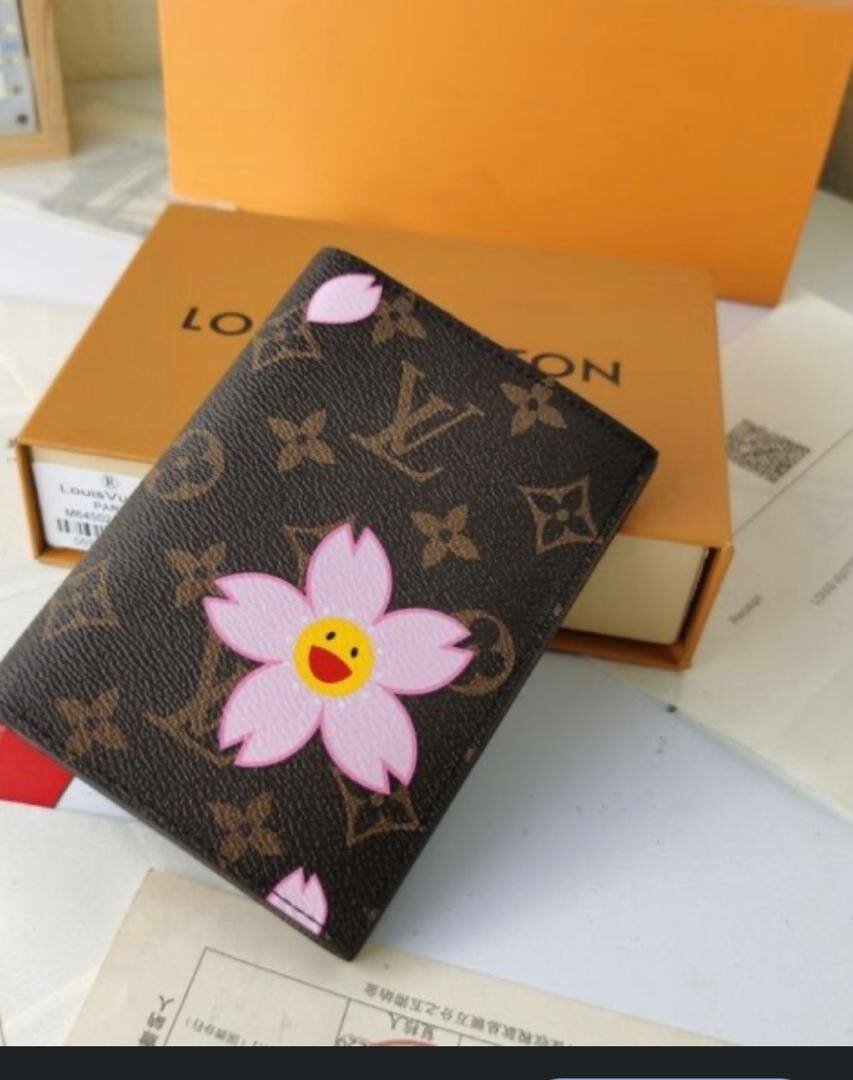 Porte-cartes Louis Vuitton Floral
