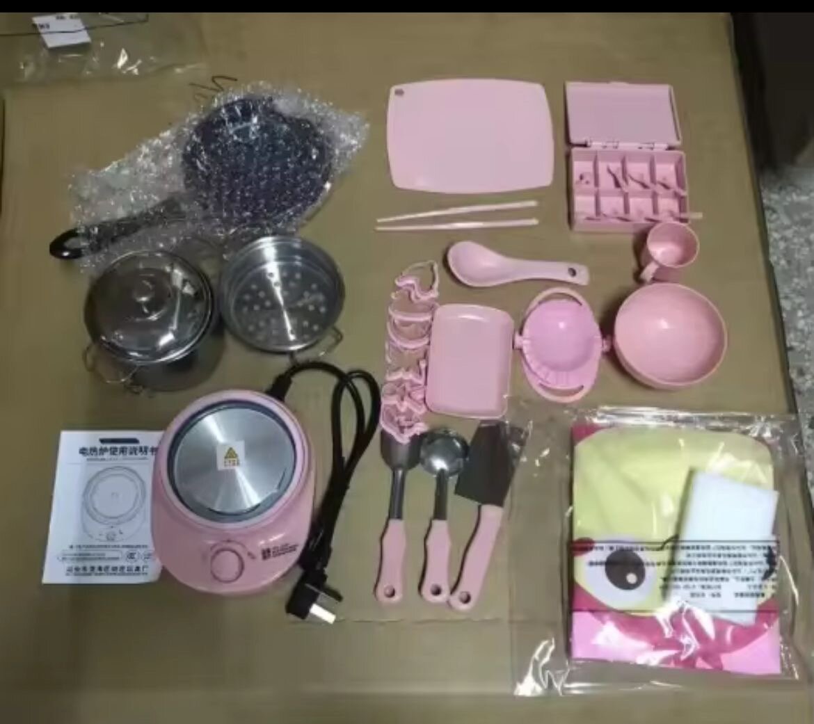 Set d'ustensiles Cuisine Rose