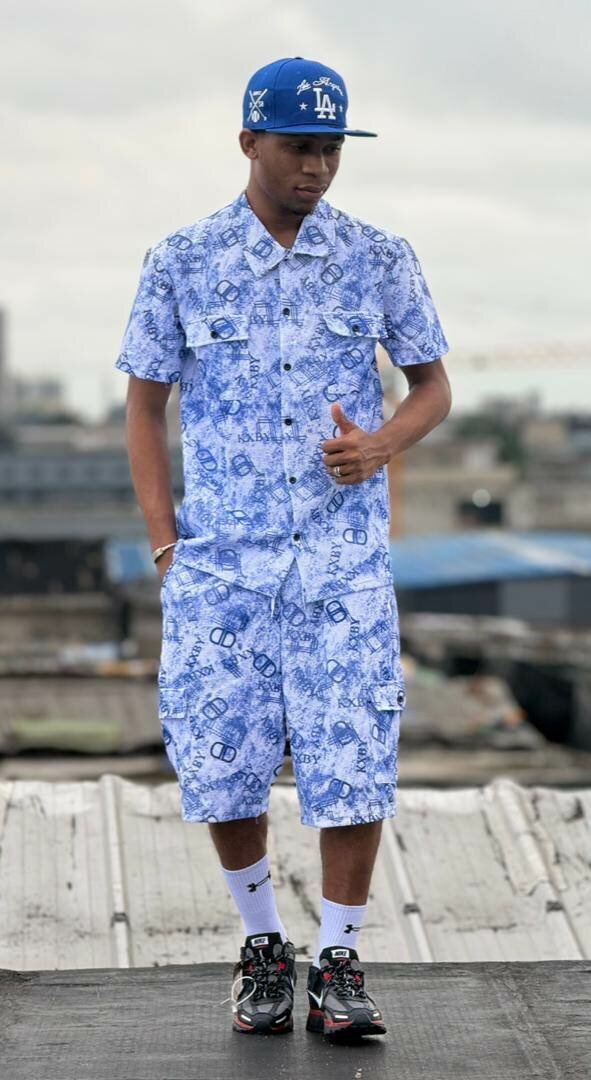 Ensemble Urbain Bleu Homme