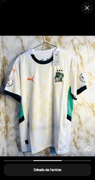 Maillot Côte d'Ivoire Puma