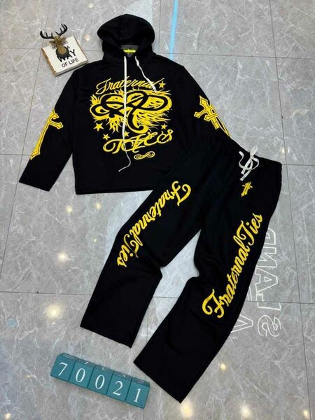 Survêtement Noir à Capuche