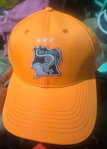 Casquette Côte d'Ivoire Orange