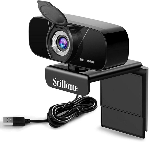 Webcam SriHome HD 1080P USB