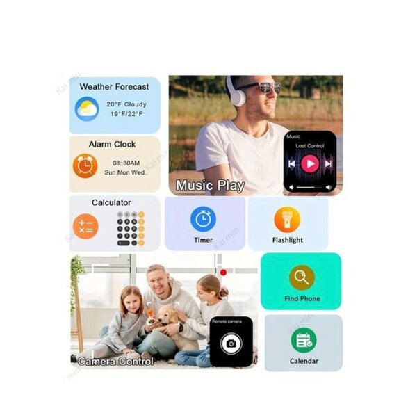 Montre Connectée Étanche