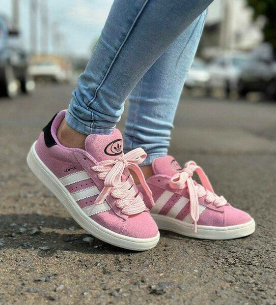 Baskets Roses Adidas campus