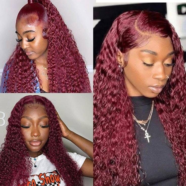 Perruques longues colorées tendance