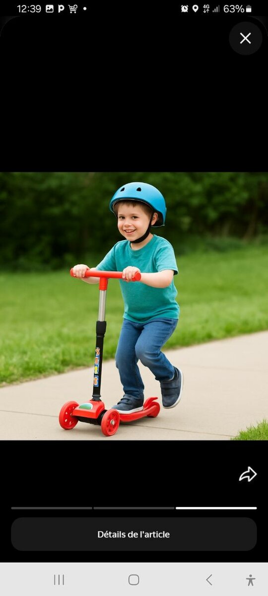 Trottinette Enfant 3 Roues