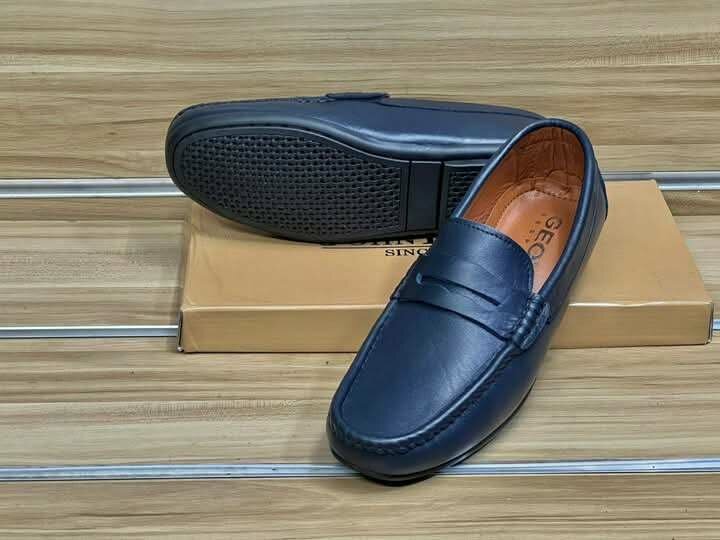 Mocassins en cuir pour hommes