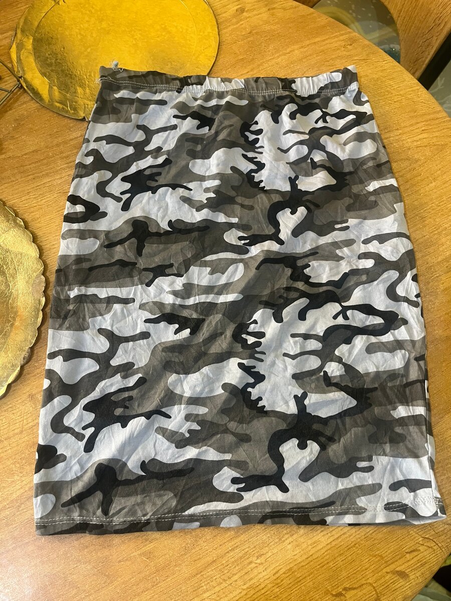 Jupe camouflage tendance