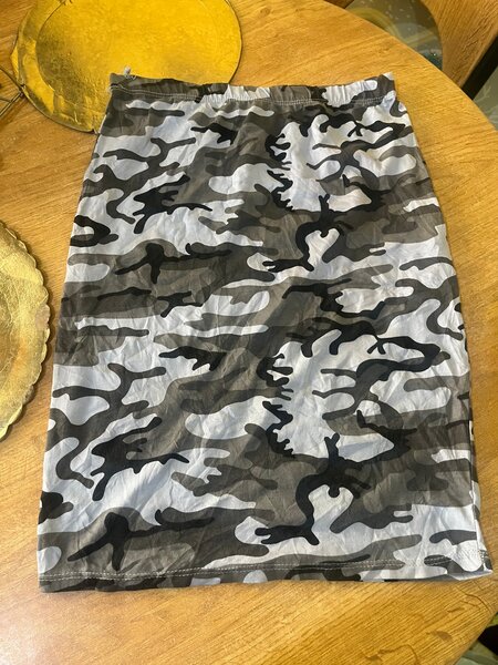 Jupe camouflage tendance