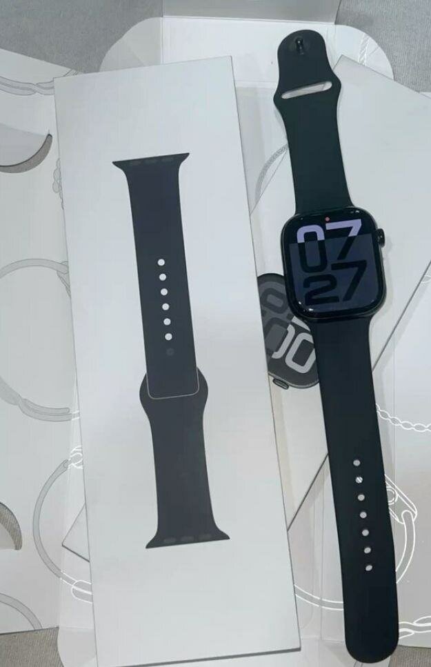 Bracelet Apple Watch en Silicone Noir