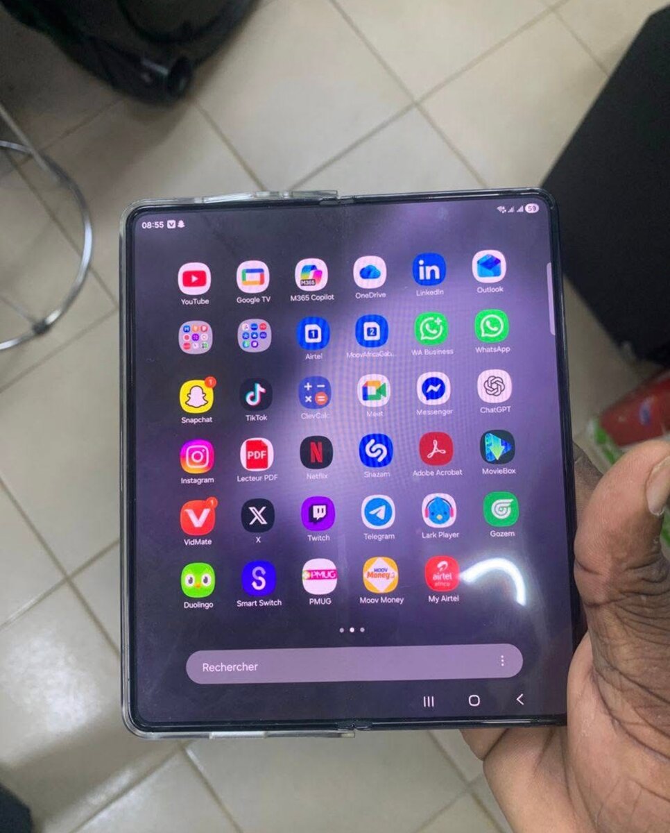 Smartphone pliable moderne