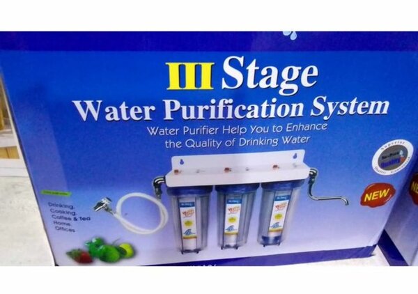 Système de filtration d'eau 3 étages