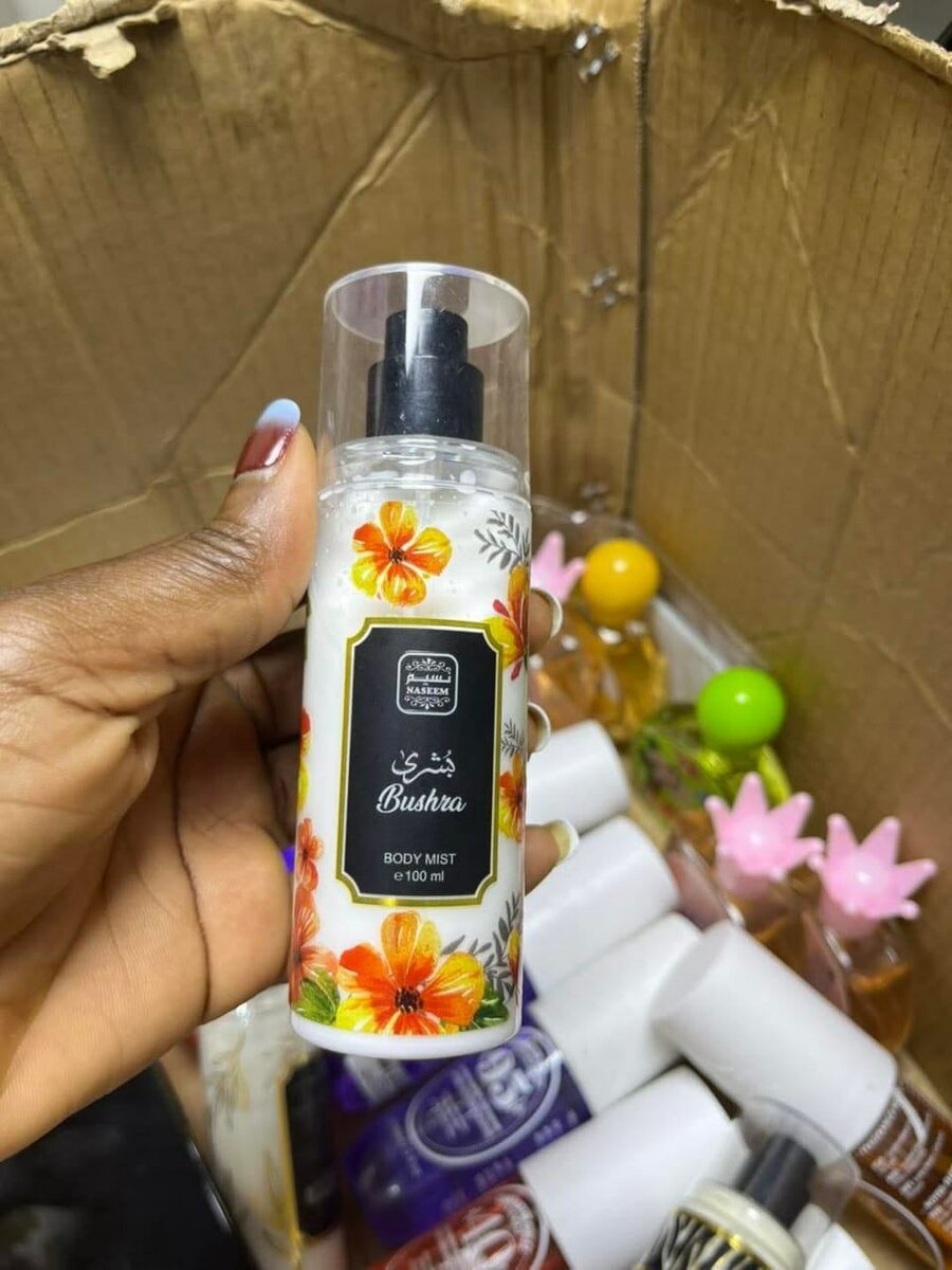 Brume corporelle parfumée