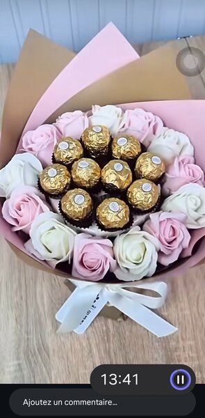 Bouquet de chocolats Ferrero
