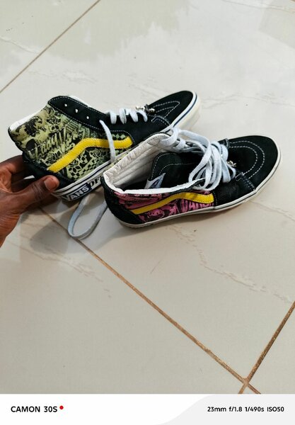 Vans montantes unisexes