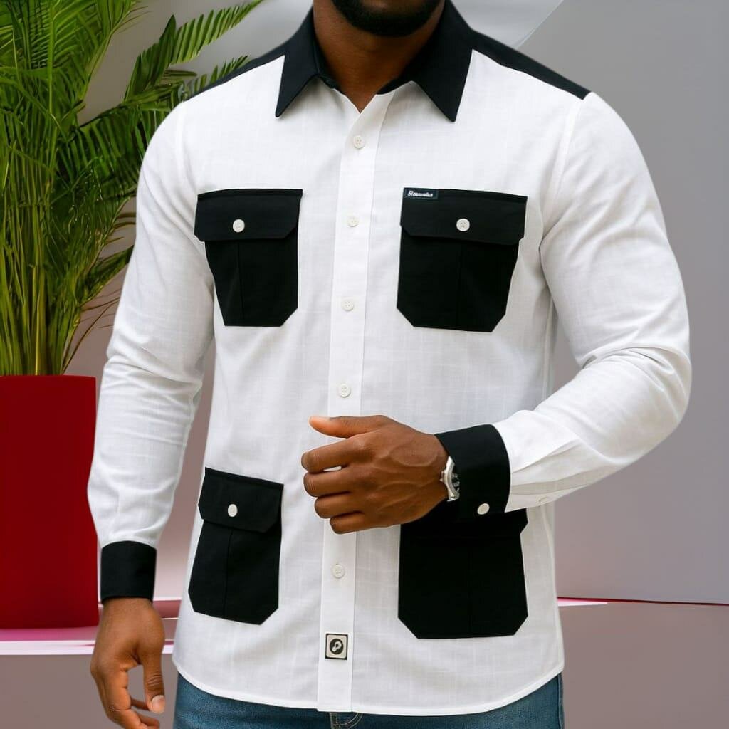 Chemise Homme Coton Élégante