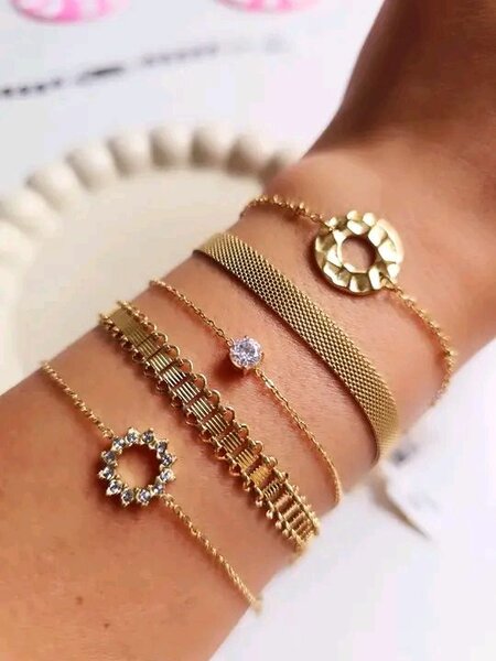 Ensemble de Bracelets en Or