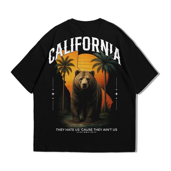T-shirt California Ours