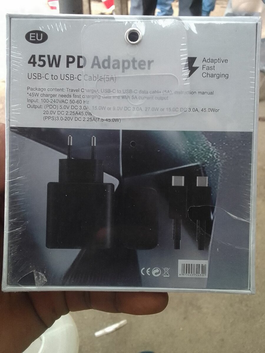 Chargeur rapide 45W USB-C