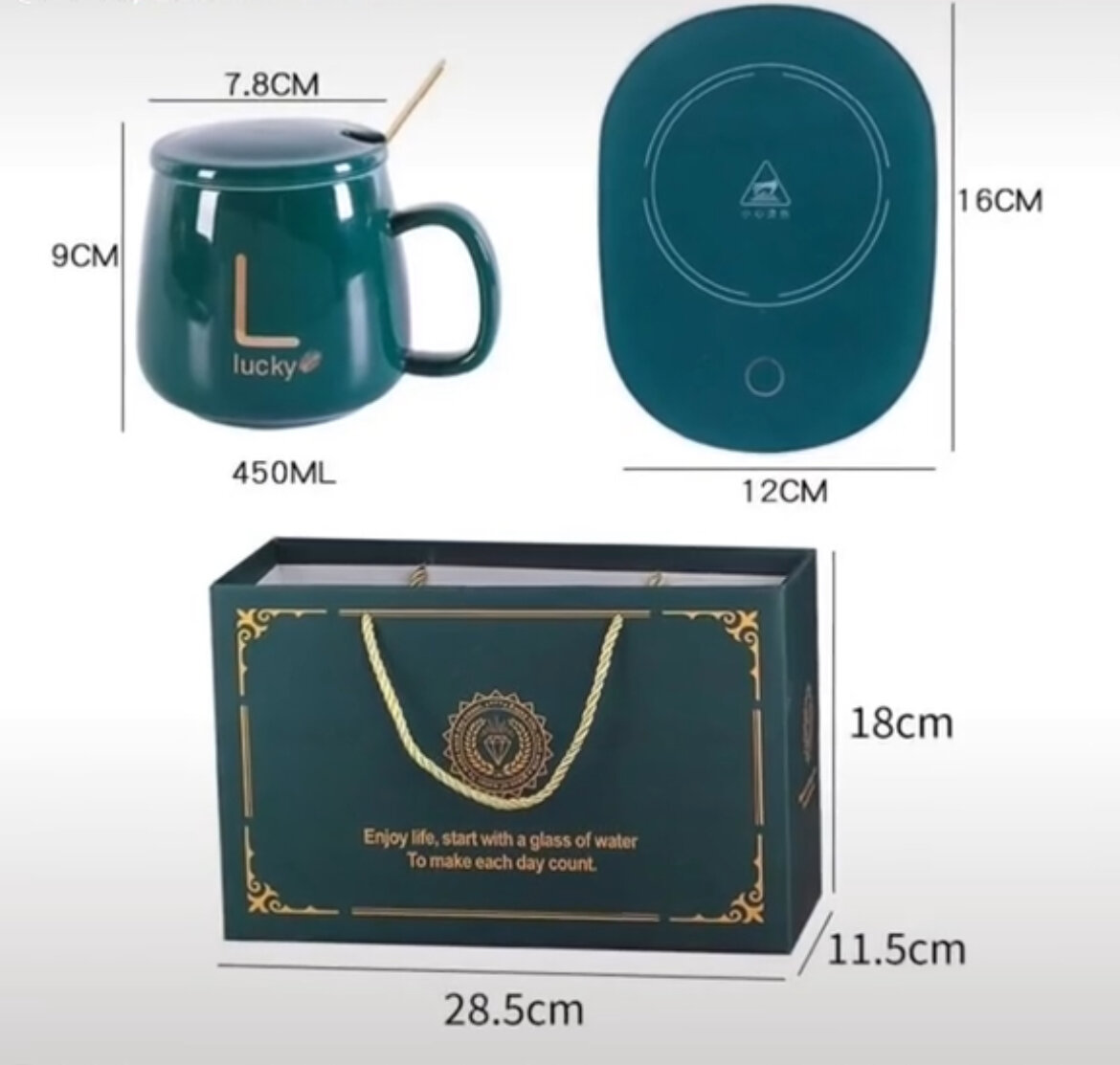 Tasse Chauffante Élégante