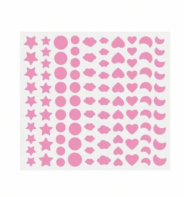 100 Patchs Anti-Acné Colorés