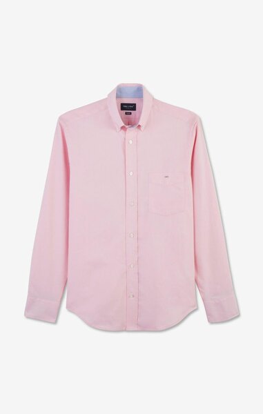 Chemise Rose Élégante Homme