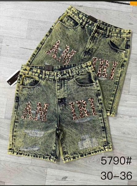 Shorts en jean délavé