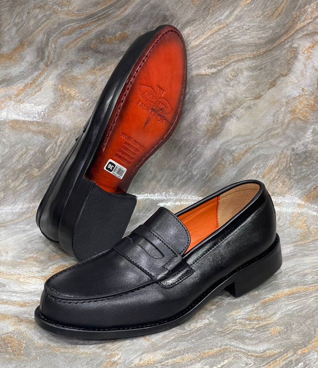 Chaussures en cuir élégantes