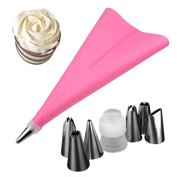 Douille pâtisserie avec embouts