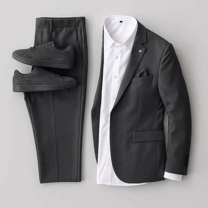 Ensemble Costume Élégant Homme