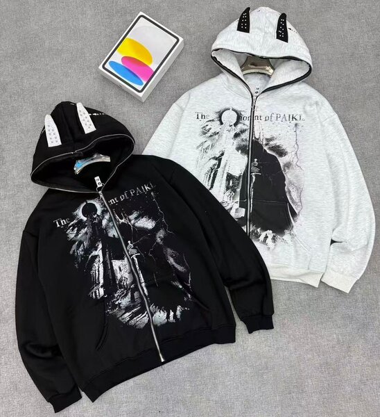 Veste à capuche unisexe mode