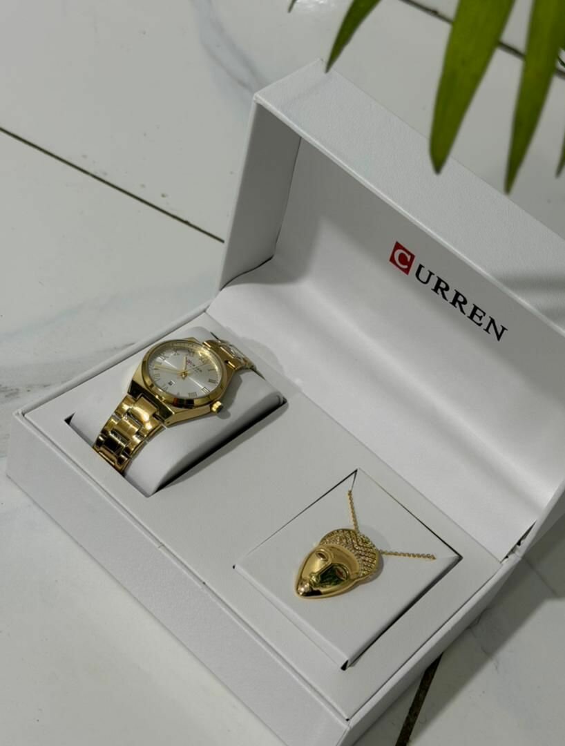 Set Montre et Collier Femme