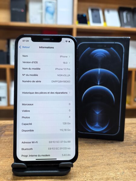 iPhone 12 Pro 128GB en Bleu