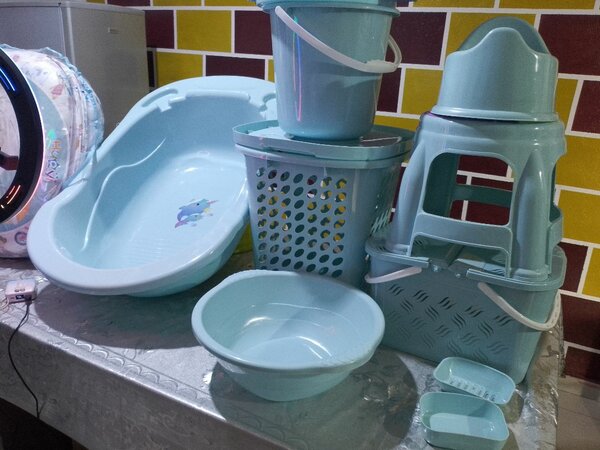 Ensemble Bain Bébé Bleu