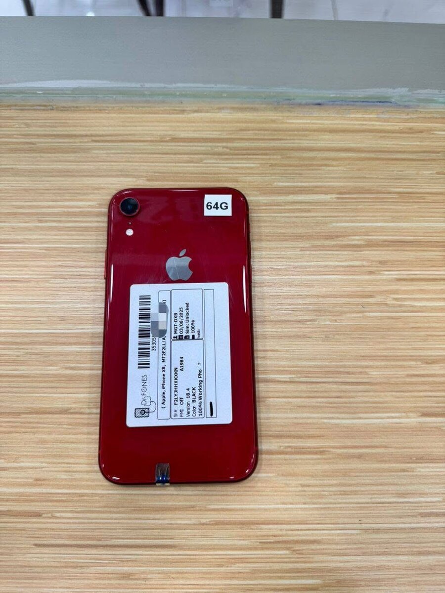 iPhone XR Rouge 64 Go