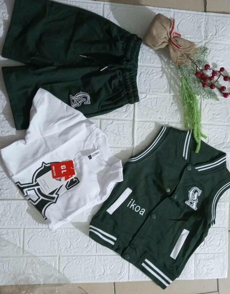 Ensemble enfant baseball stylé