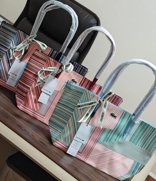 Sac à Main Rayé Élégant