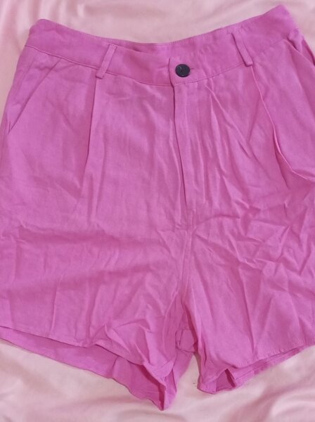 Culotte/Short ample rose