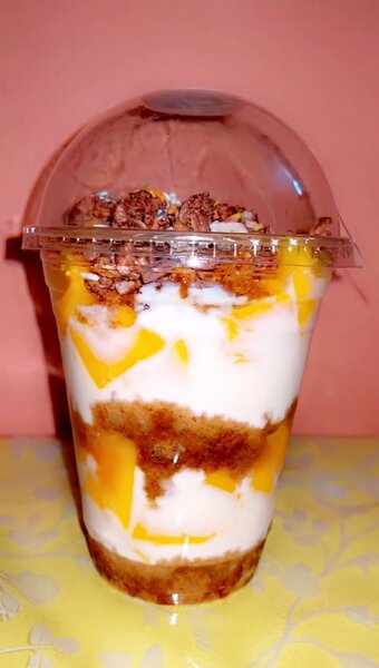 Parfait fruitée exotique