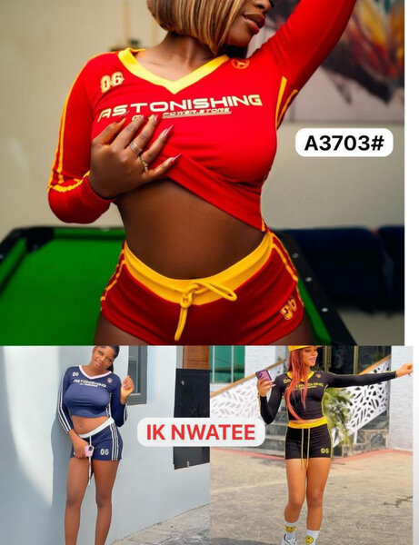 Ensemble sport femme coloré