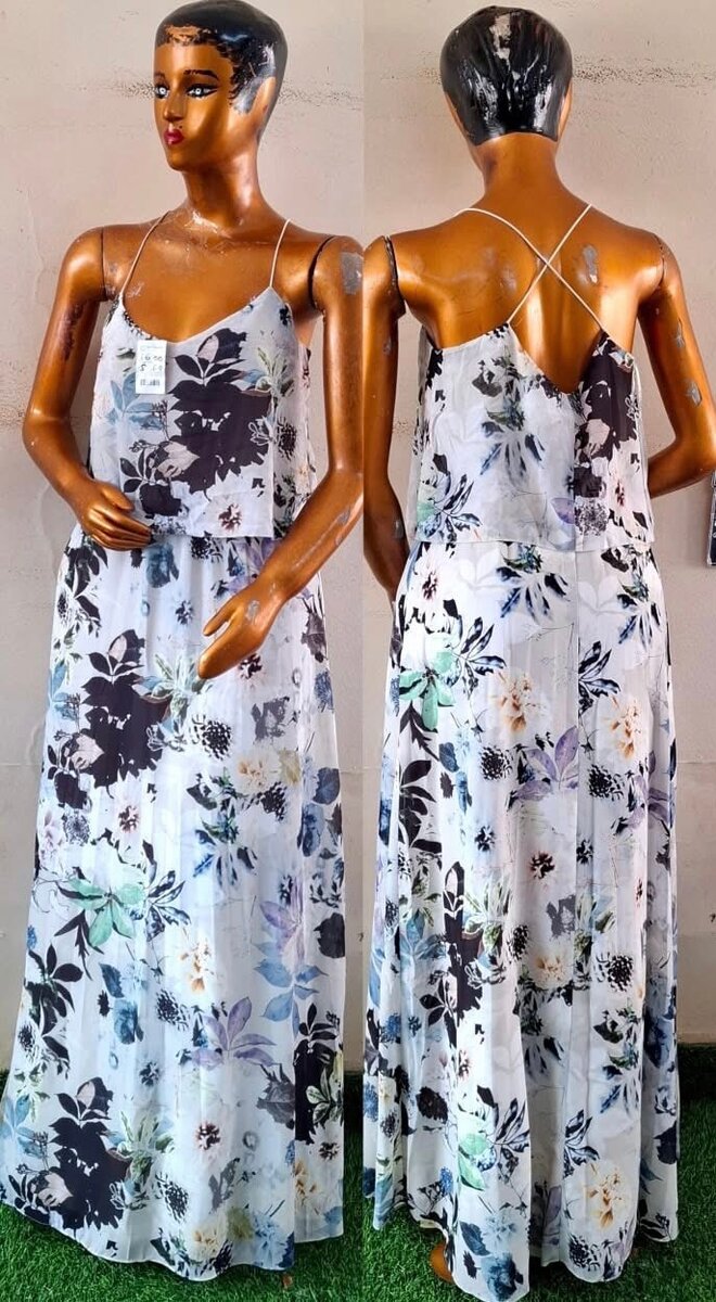 Robe à fleurs estivale