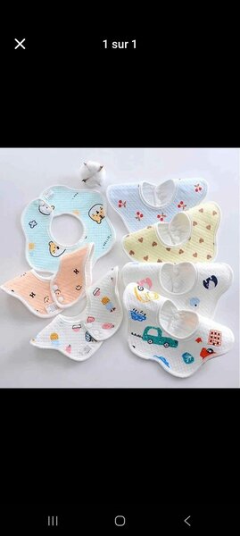 Bavoirs Bébé Imperméables