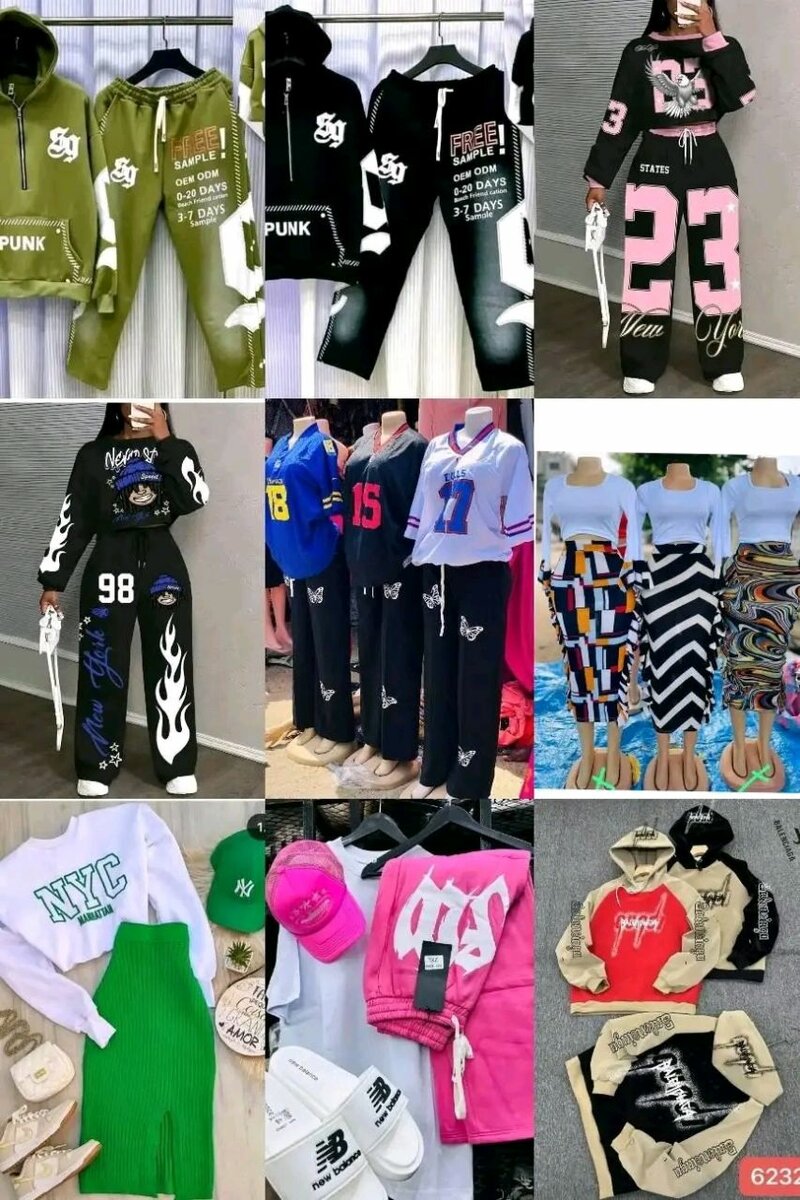 Ensemble de sport tendance