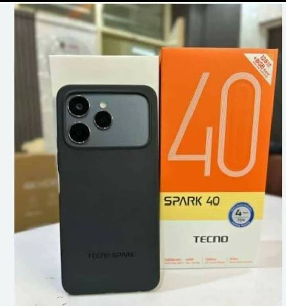 Tecno Spark 40 - Smartphone 4G Noir