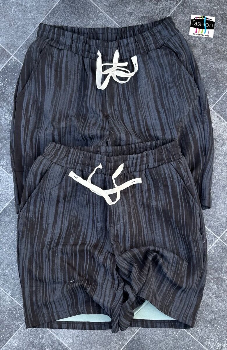 Shorts en coton décontractés