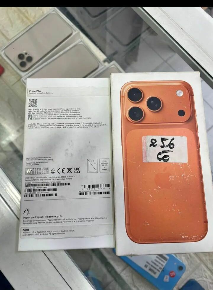 iPhone 17 Orange 256 Go