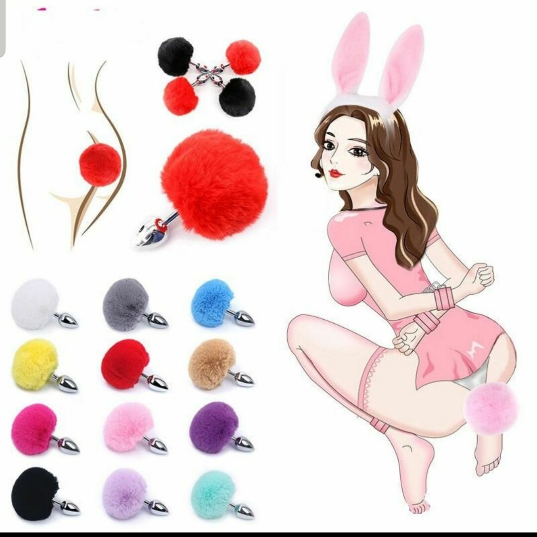 Plug Anal avec Queue Fluffy