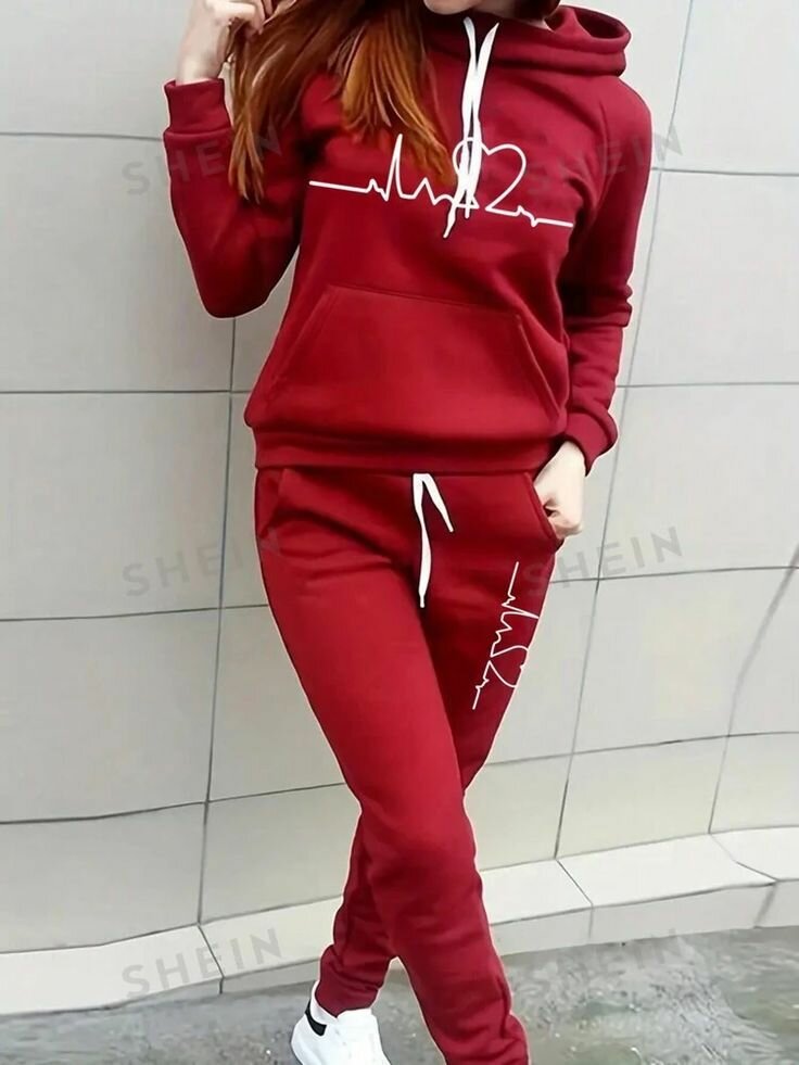 Complet pulls rouge Shein